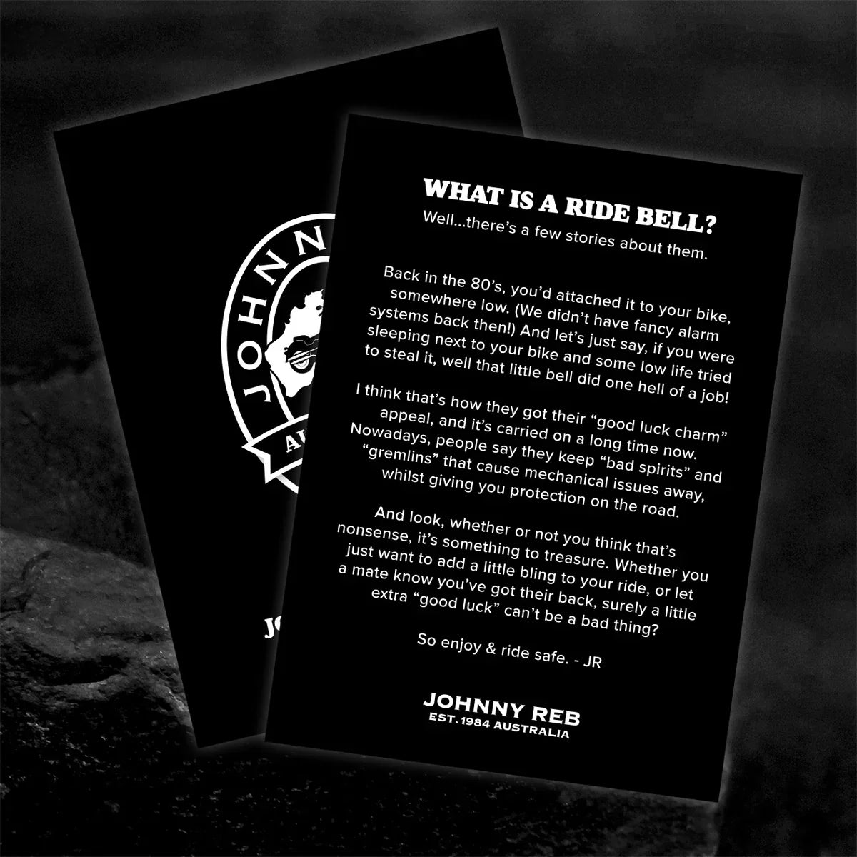 Johnny Reb True Blue Ride Bell - Silver - product image 4