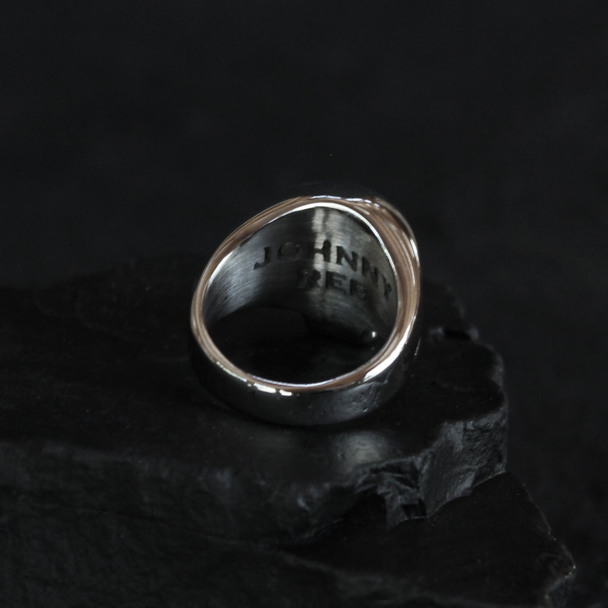 Johnny Reb Skull Ring - Silver - product image 4