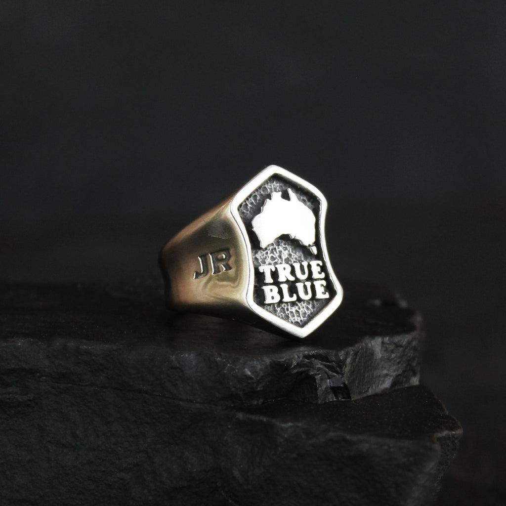 Johnny Reb True Blue Ring - Silver - product image 1