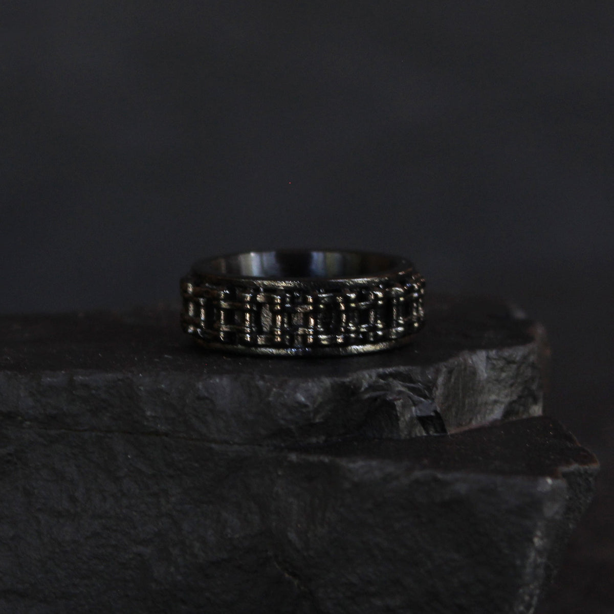 Johnny Reb Chain Ring - Black - product image 1