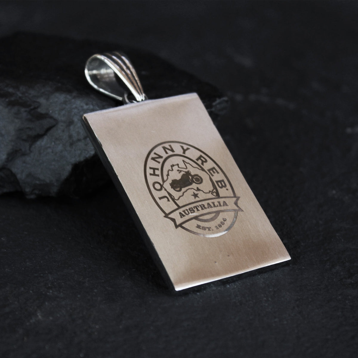 Johnny Reb Aussie Flag Pendant - Silver (JRA10082) - product image 3