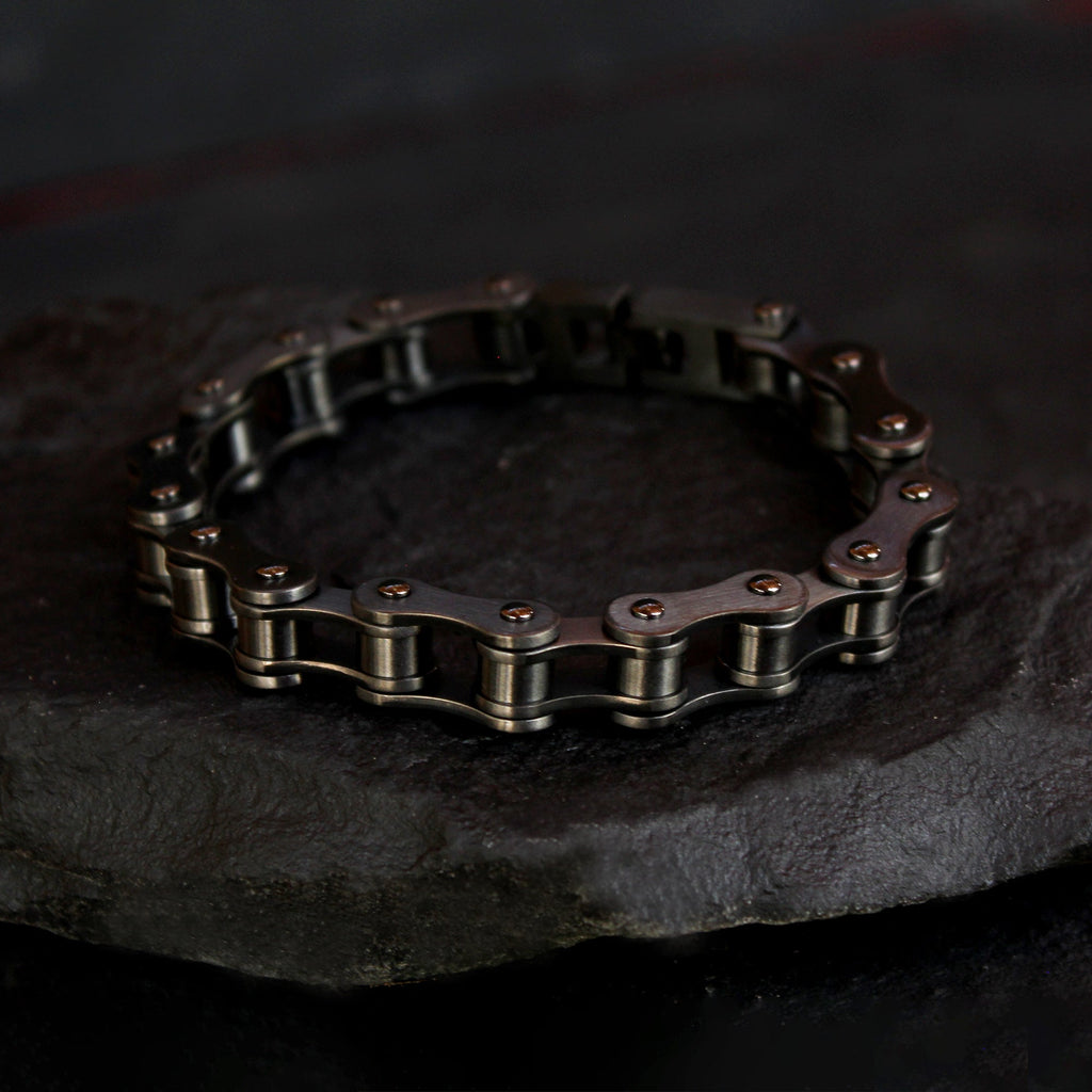 Johnny Reb Bike Chain Bracelet - Black - product image 1