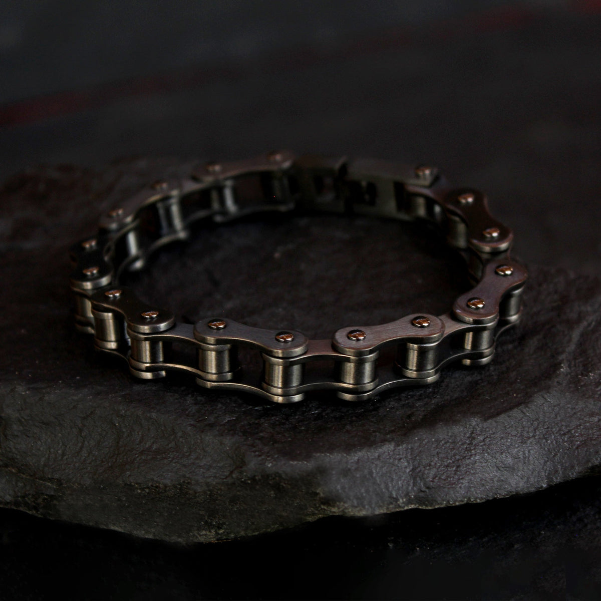 Johnny Reb Bike Chain Bracelet - Black - product image 1