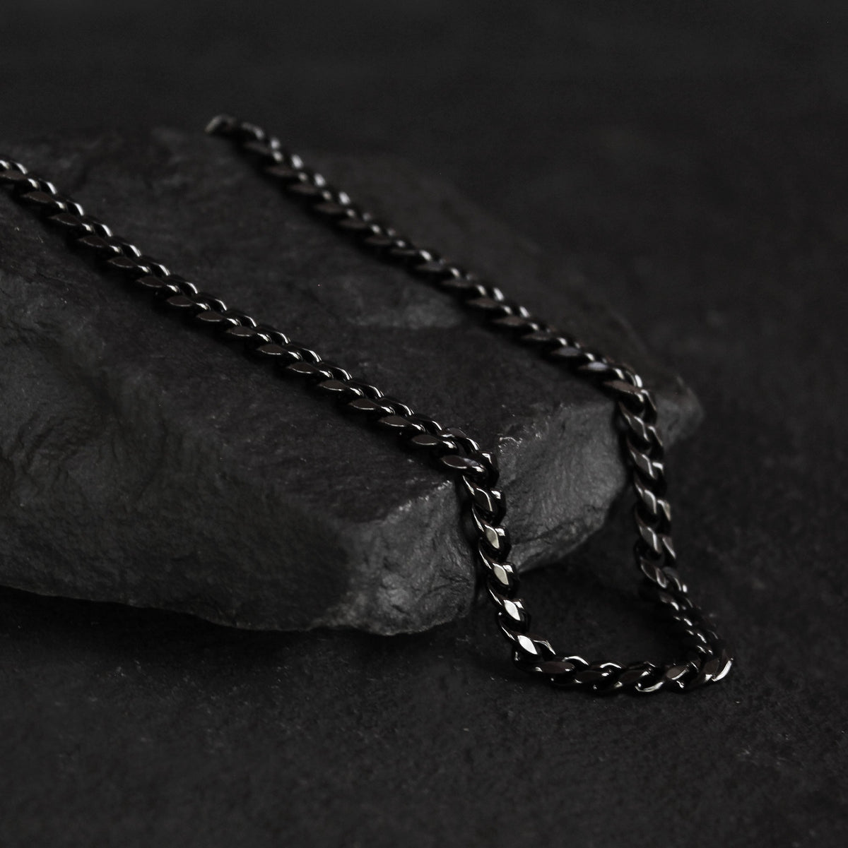 Johnny Reb Chain Necklace - Black 50cm - product image 1