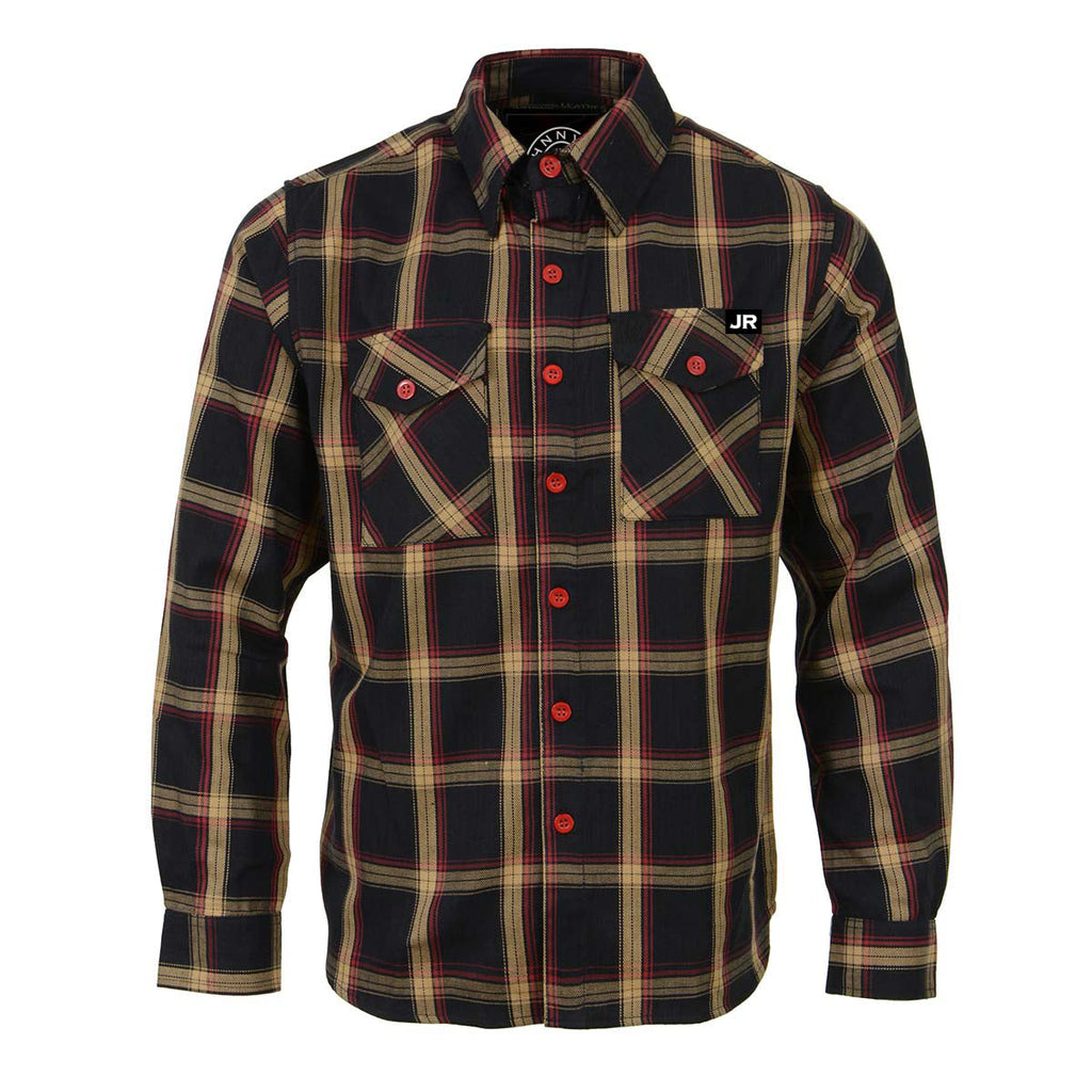 Johnny Reb The 'Jug' Flannel Shirt - Black/Yellow/Red - product image 1