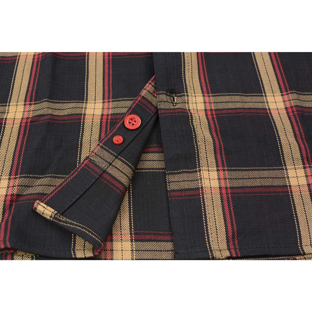 Johnny Reb The 'Jug' Flannel Shirt - Black/Yellow/Red - product image 5