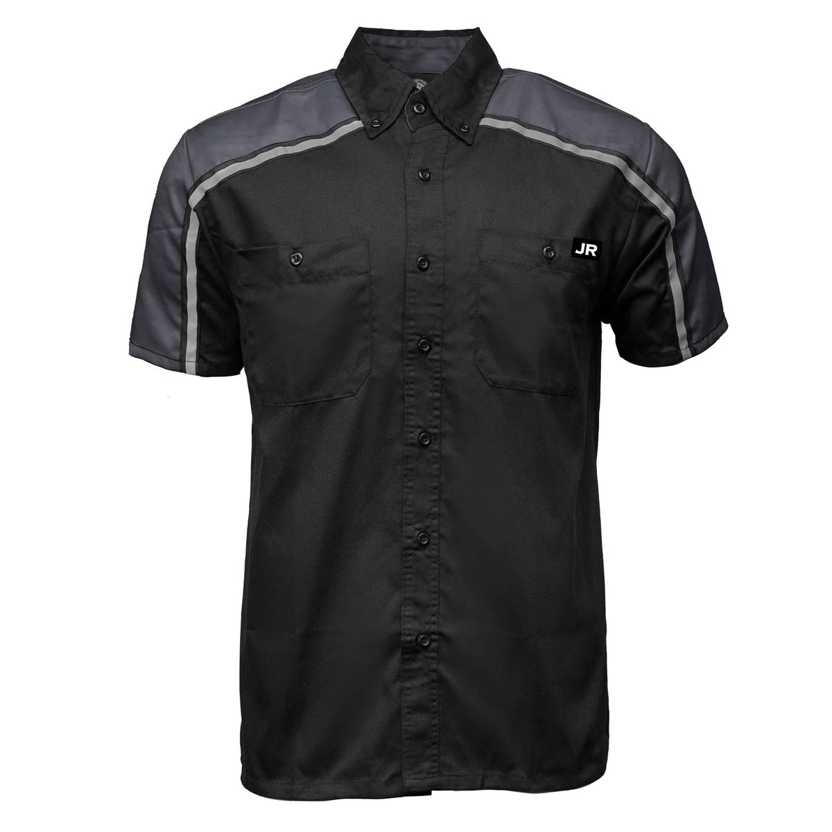 Johnny Reb Men's Mechanic Shirt - Black/Charcoal - product image 1