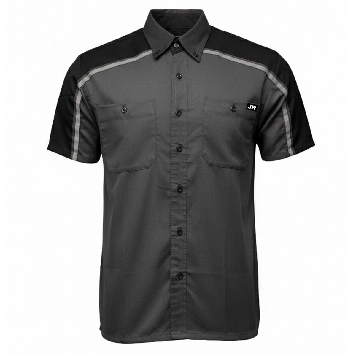Johnny Reb Men's Mechanic Shirt - Charcoal/Black - product image 1