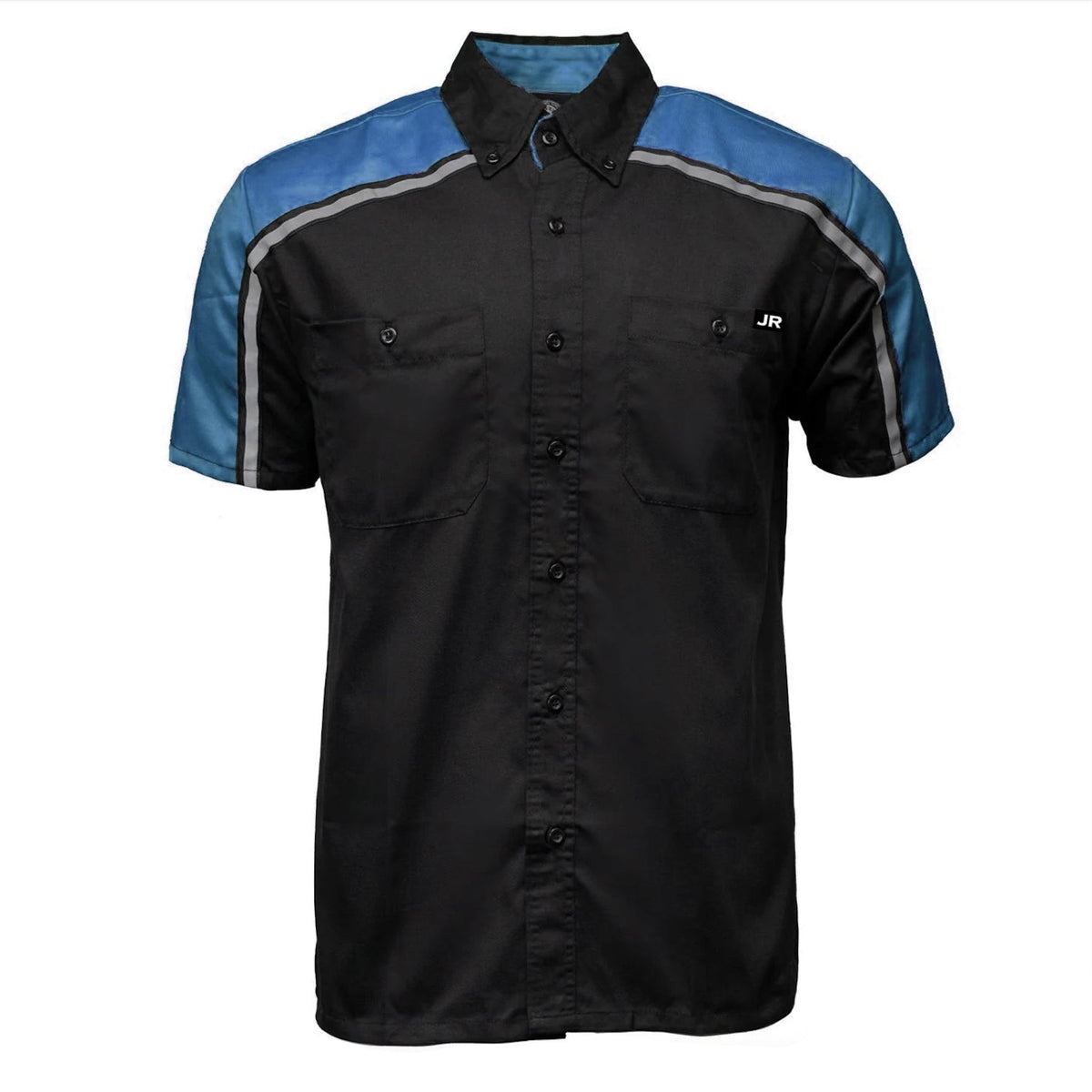 Johnny Reb Men's Mechanic Shirt - Black/Blue - product image 1