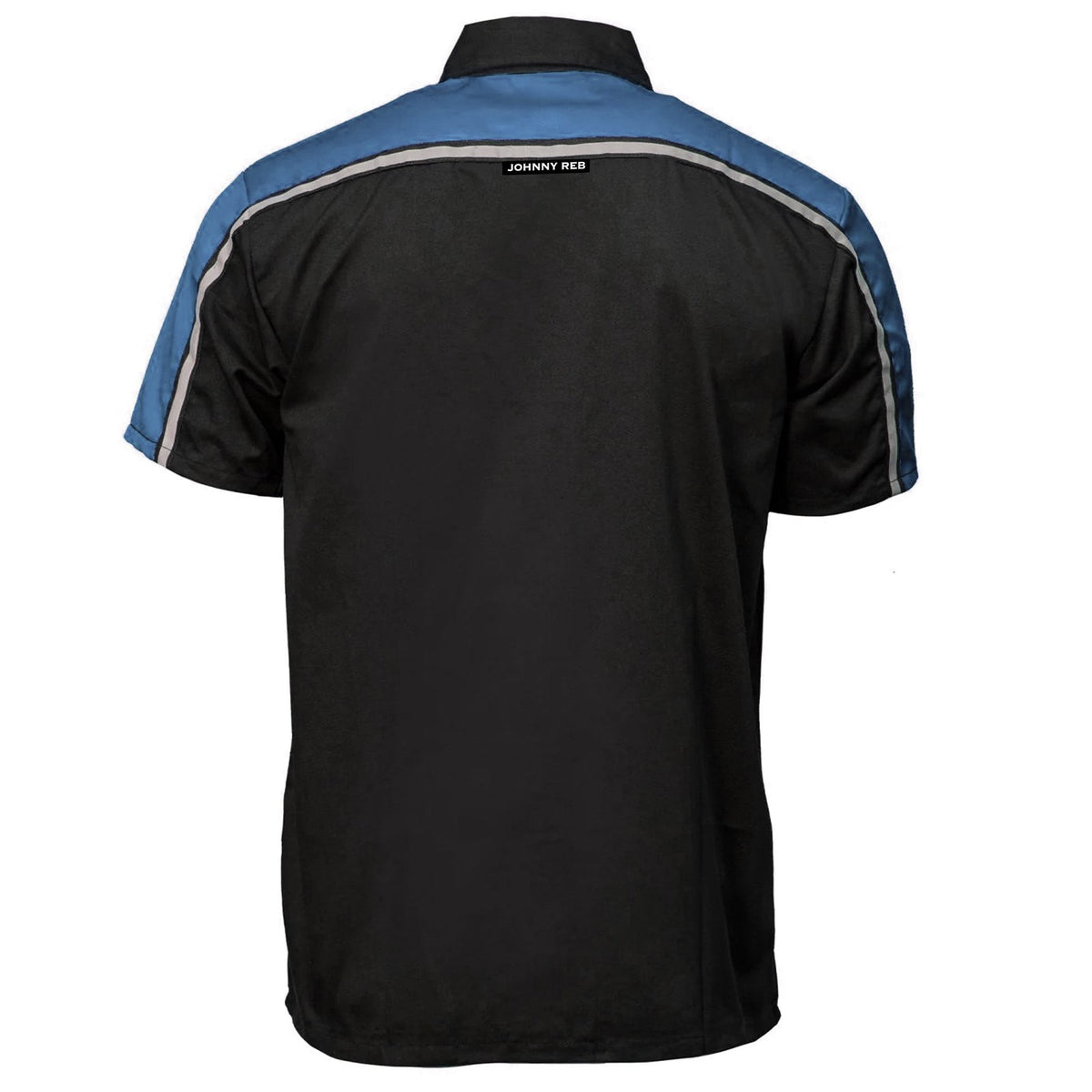 Johnny Reb Men's Mechanic Shirt - Black/Blue - product image 3