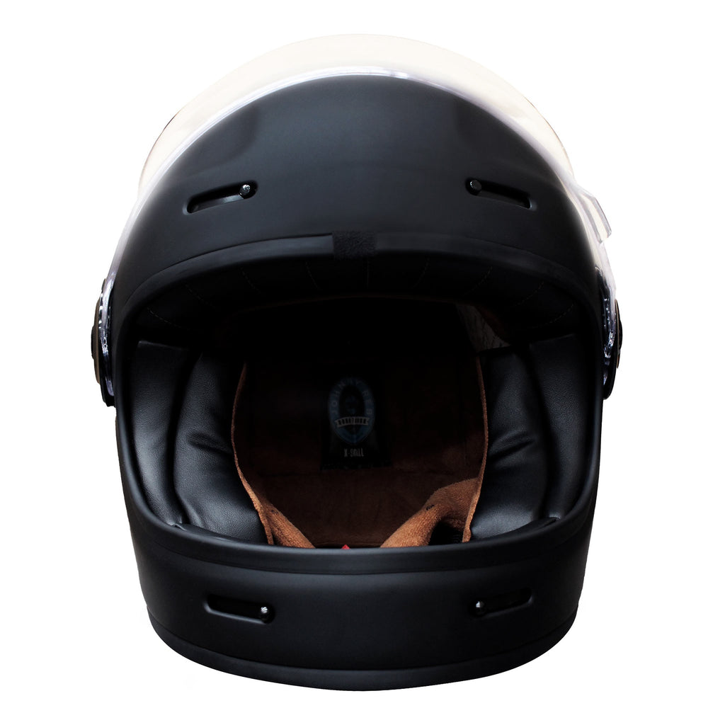 Johnny Reb Lyell Full Face Helmet - Black/Brown - product image 3