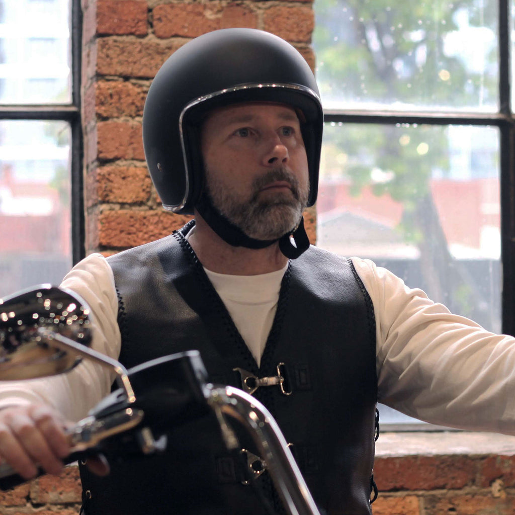 Johnny Reb Burke Open Face Helmet