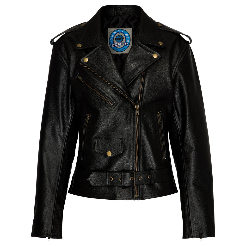 Johnny Reb Women's Savannah Leather Jacket - Black Leather - product image 1