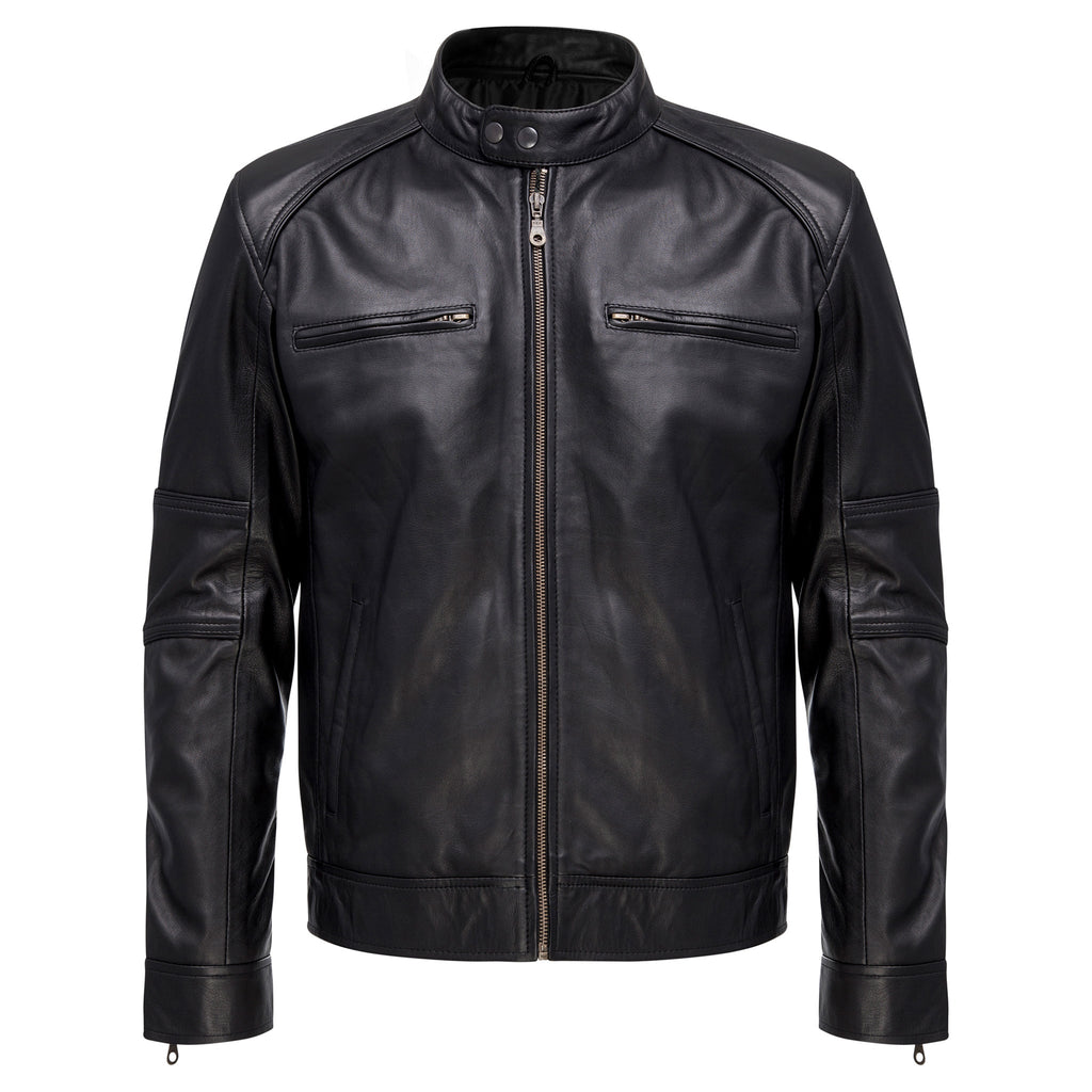 Johnny Reb Men's Buckets Way Leather Jacket