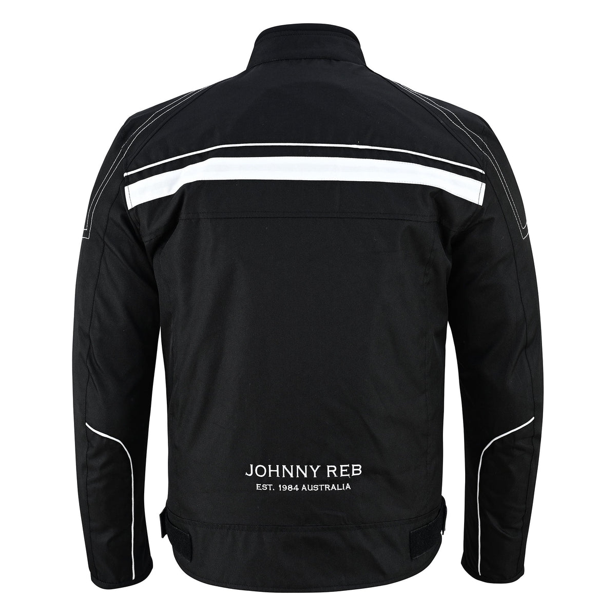 Johnny Reb Men's Waterproof Calder Touring Jacket - Black/ W Stripe - product image 3