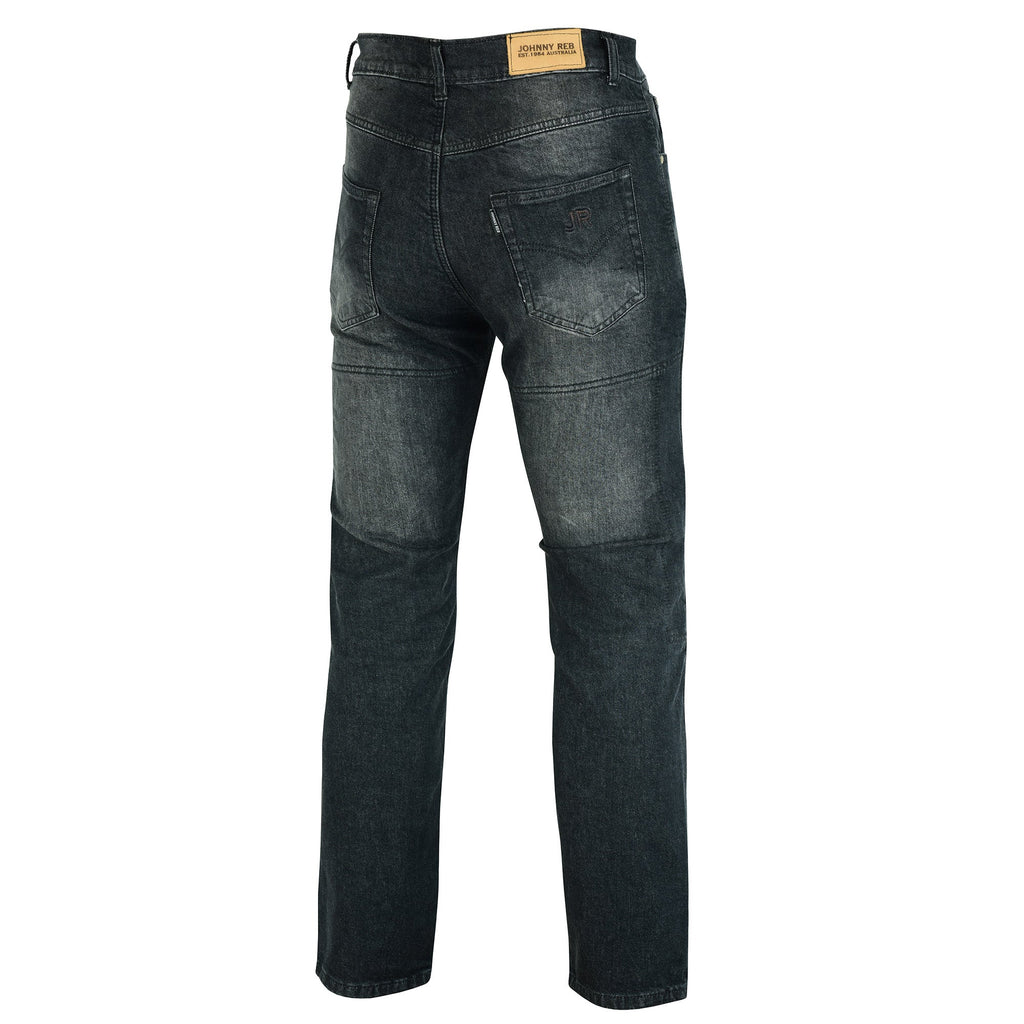 Johnny Reb Men's Biker Distressed Protective Jeans