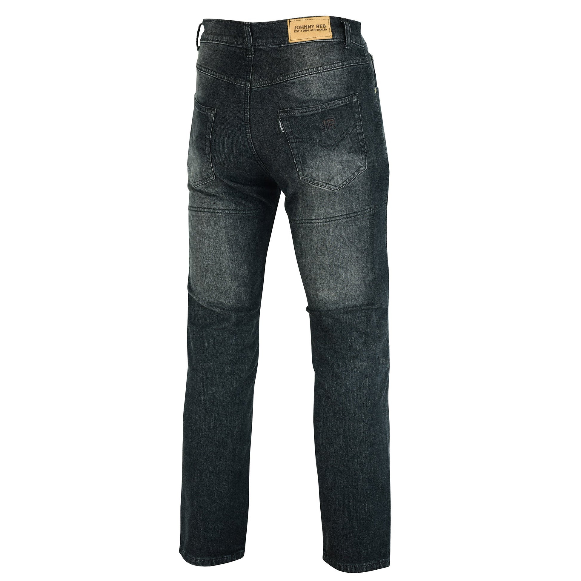 Johnny Reb Men's Biker Distressed Protective Jeans
