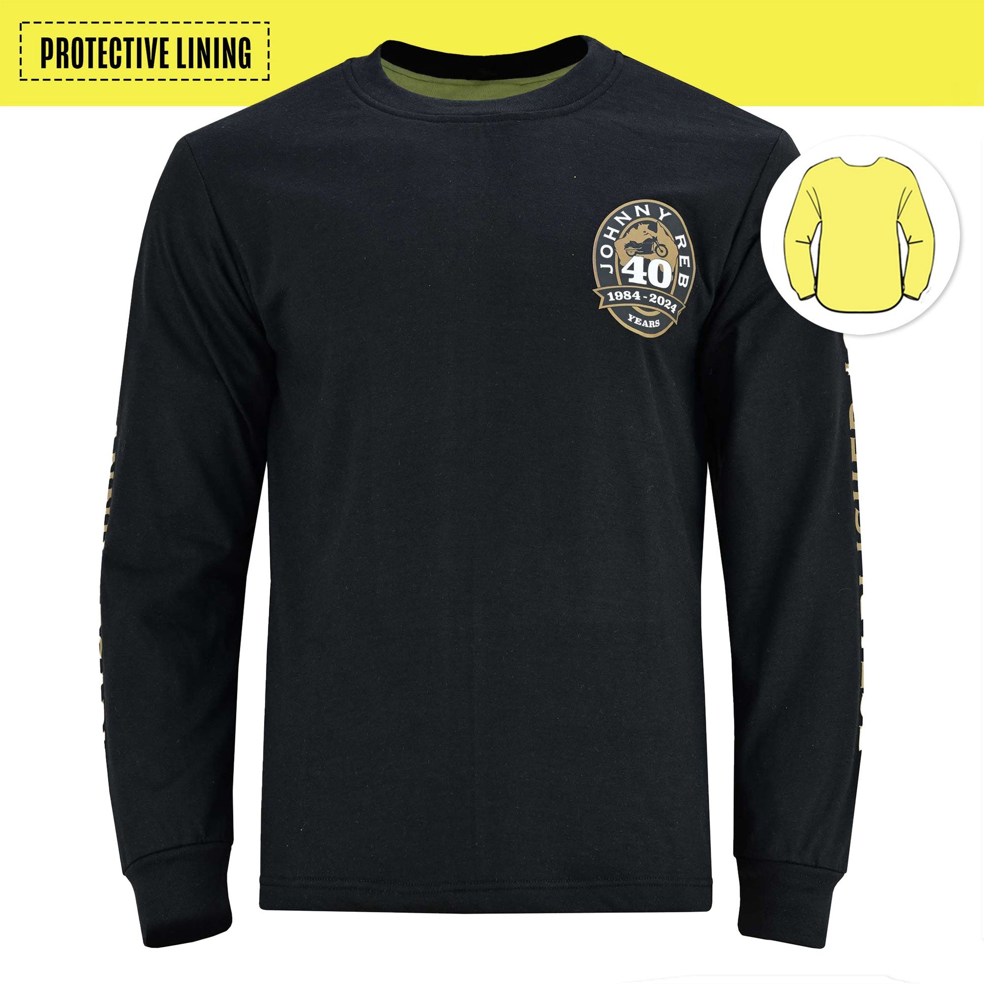 Johnny Reb Men's 40th Anniversary Protective Long Sleeve T-Shirt