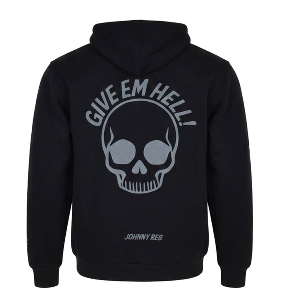 Johnny Reb Give Em Hell Protective Kevlar Full-Zip Hoodie - Black - product image 3