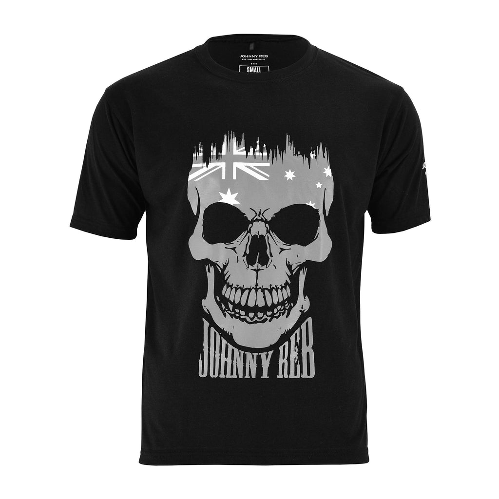 Johnny Reb 'Aussie Skull' T-Shirt