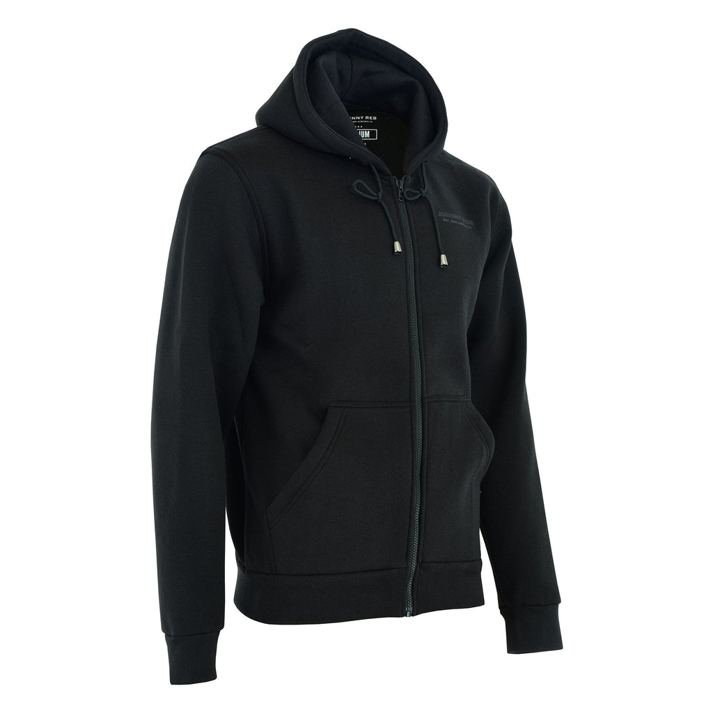 Johnny Reb Men's Aussie Skull Full-Zip Hoodie