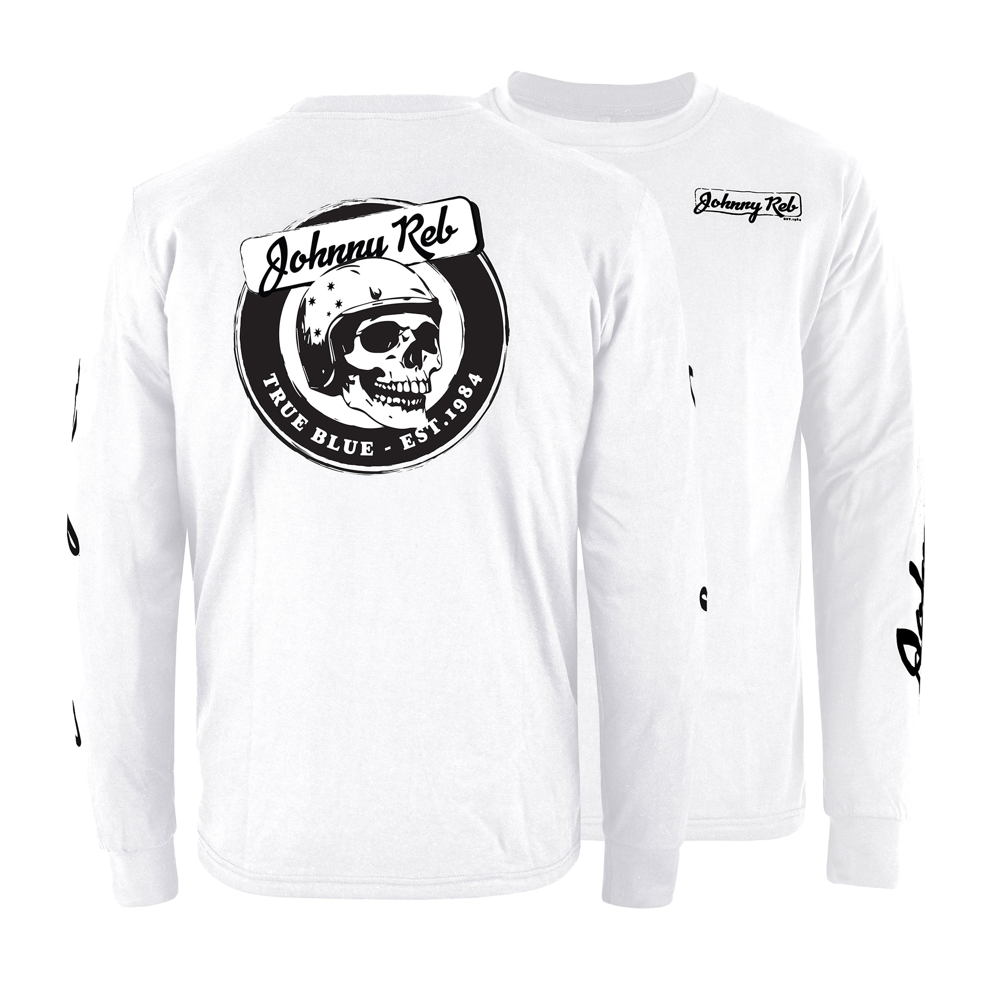 'True Blue' Long Sleeve T-Shirt – Joe Rascal Harley