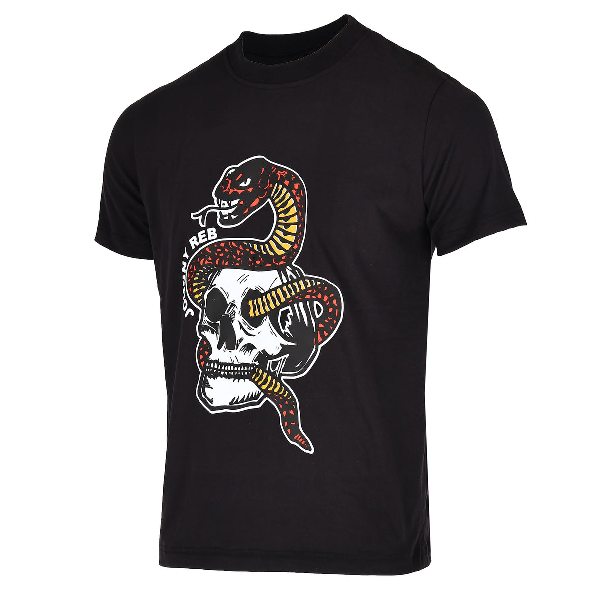 Johnny Reb Snake & Skull T-Shirt - Red - product image 3