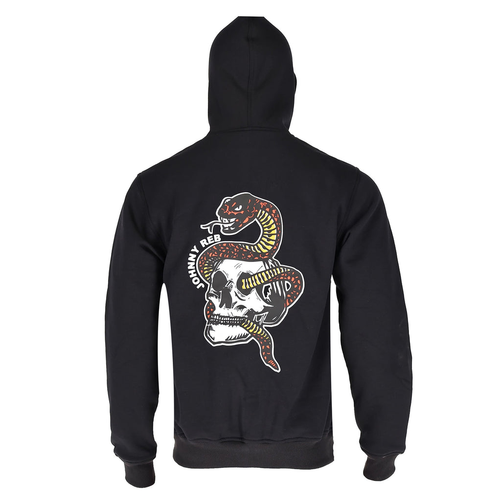Johnny Reb Snake & Skull Full-Zip Hoodie - Red - product image 3