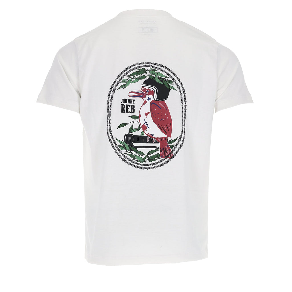 Johnny Reb Riding Kookaburra T-Shirt - White - product image 3