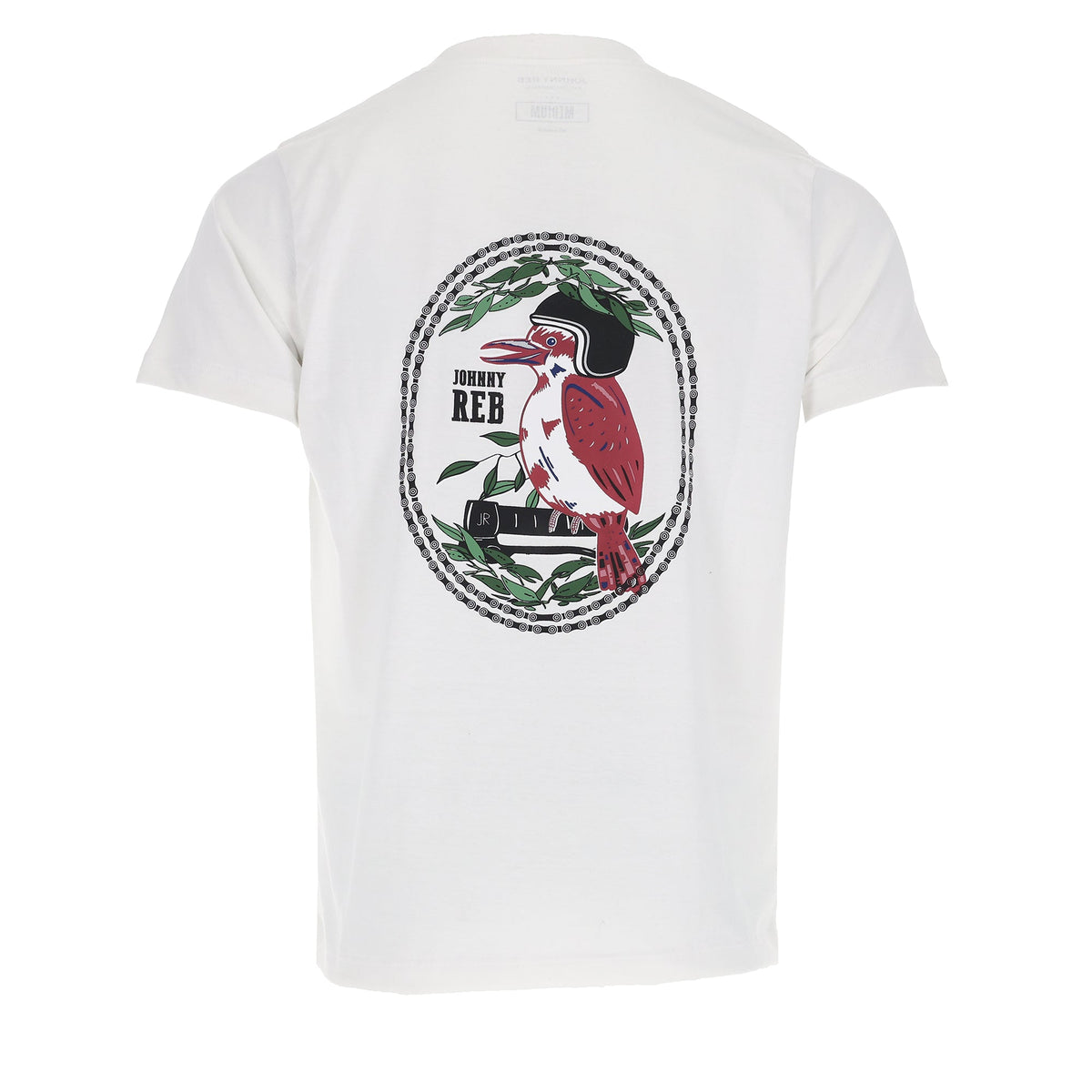 Johnny Reb Riding Kookaburra T-Shirt - White - product image 3
