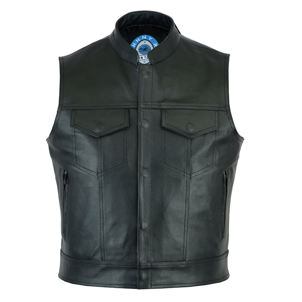 Johnny Reb Men's Pacific Leather Vest