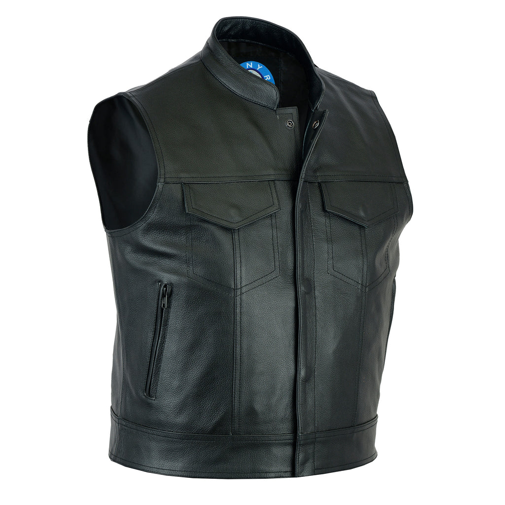 Johnny Reb Men's Pacific Leather Vest