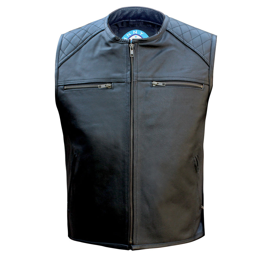 Johnny Reb Men's Savage River Leather Vest