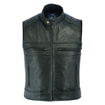 Men's Botany Vintage Leather Vest