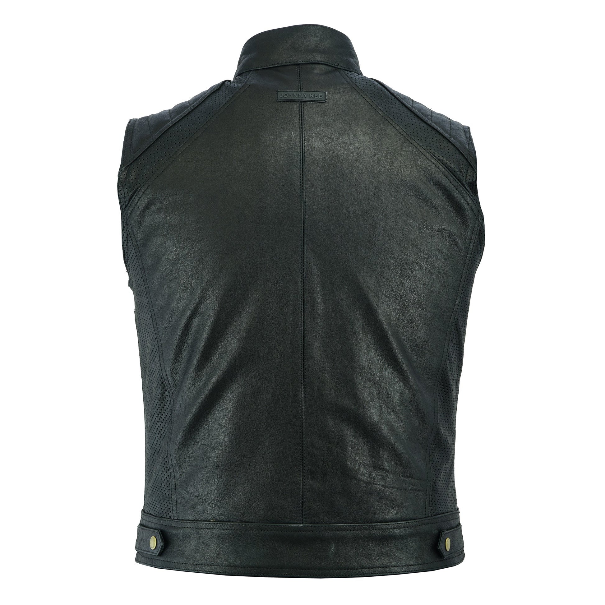 Men's Botany Vintage Leather Vest