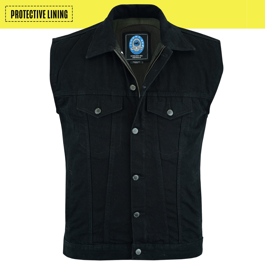 Johnny Reb Men's Glenbrook Protective Denim Vest