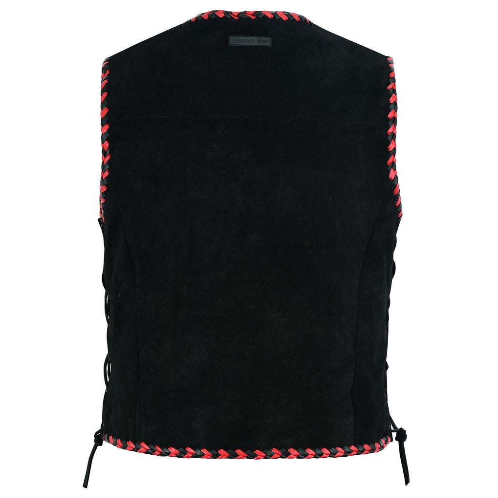 Johnny Reb Men's Springbrook Suede Vest