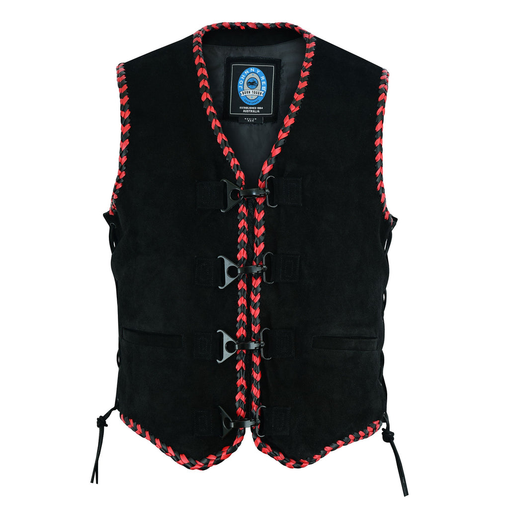 Johnny Reb Men's Springbrook Suede Vest