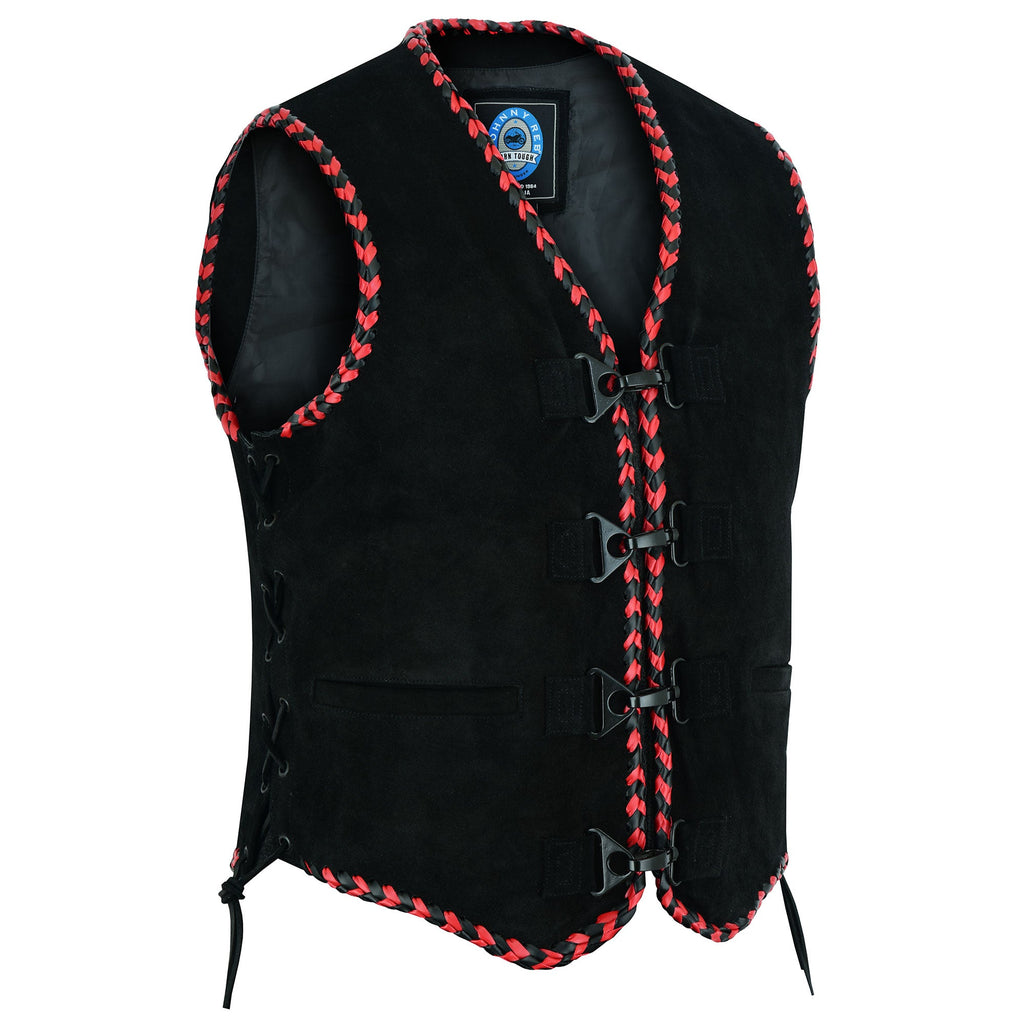 Johnny Reb Men's Springbrook Suede Vest