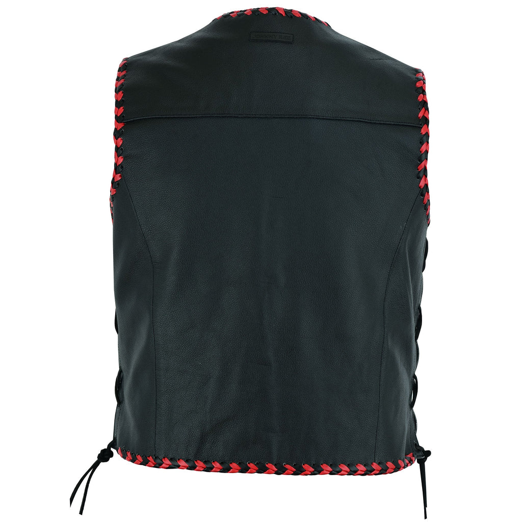 Johnny Reb Men's Springbrook Leather Vest