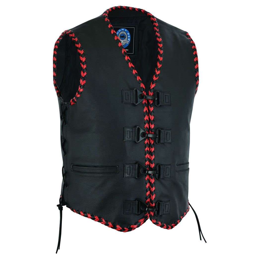 Johnny Reb Men's Springbrook Leather Vest