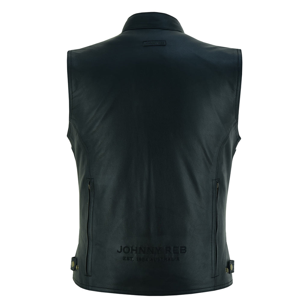 Johnny Reb Men's 1984 Leather Vest