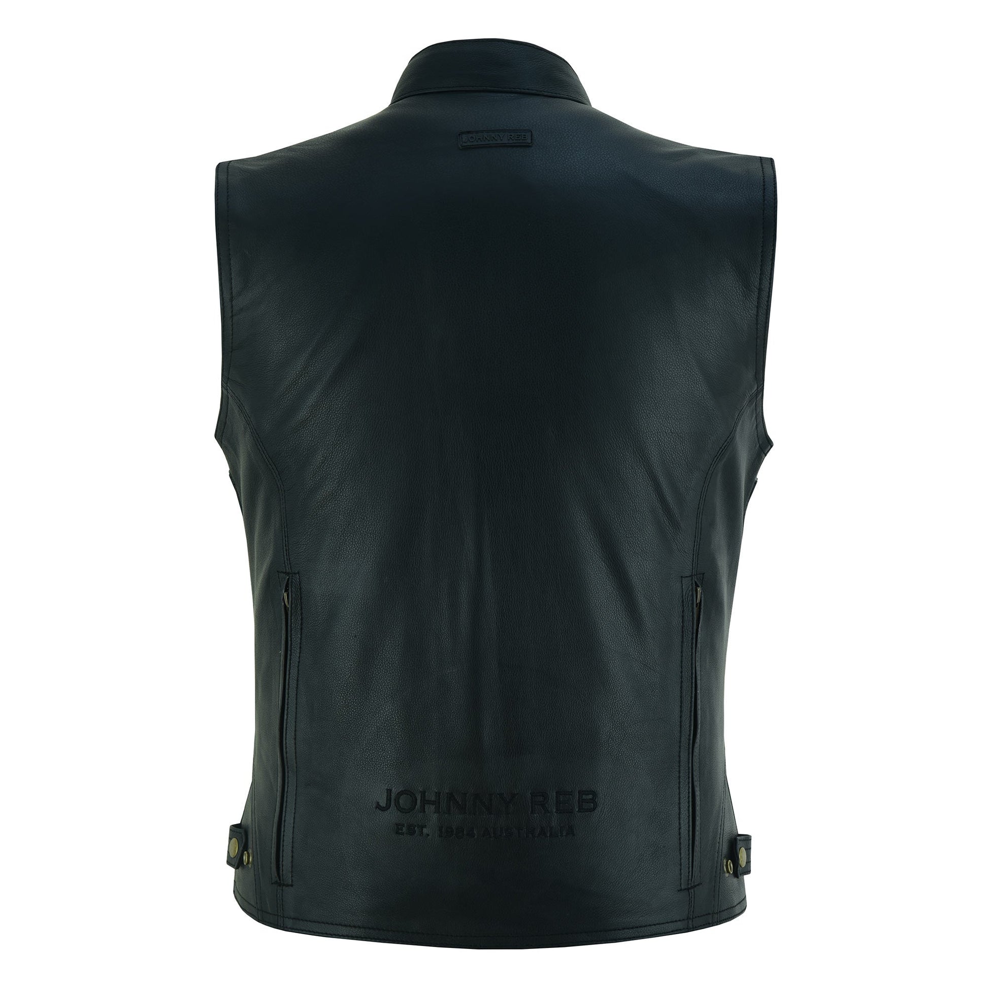 Johnny Reb Men's 1984 Leather Vest