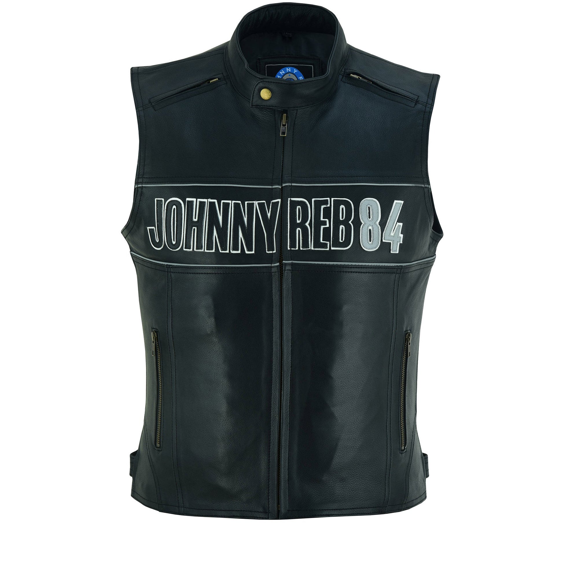 Johnny Reb Men's 1984 Leather Vest