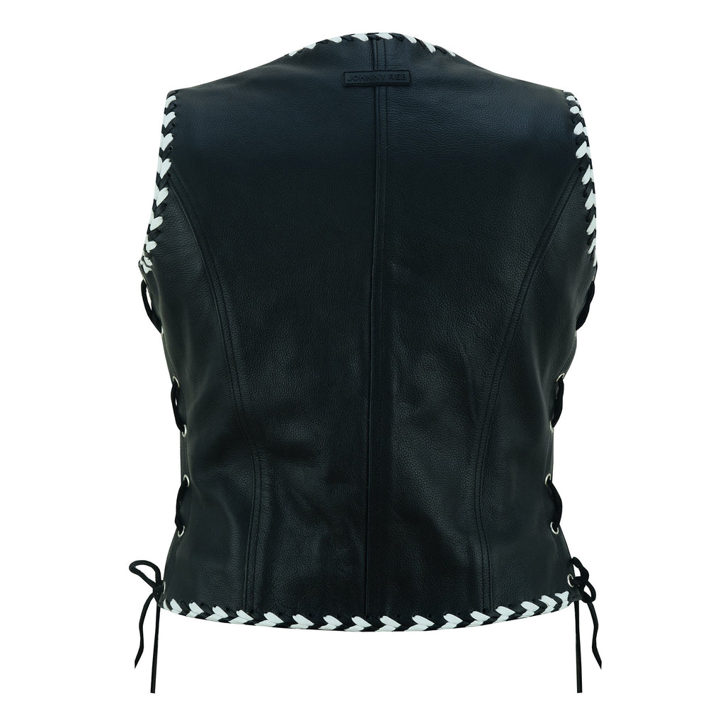 Johnny Reb Women's Springbrook Leather Vest - product image 3