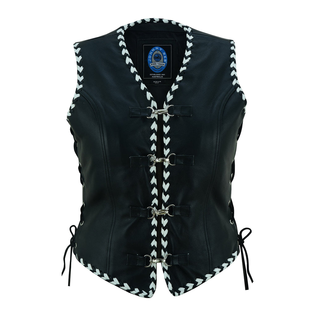 Johnny Reb Women's Springbrook Leather Vest - product image 1