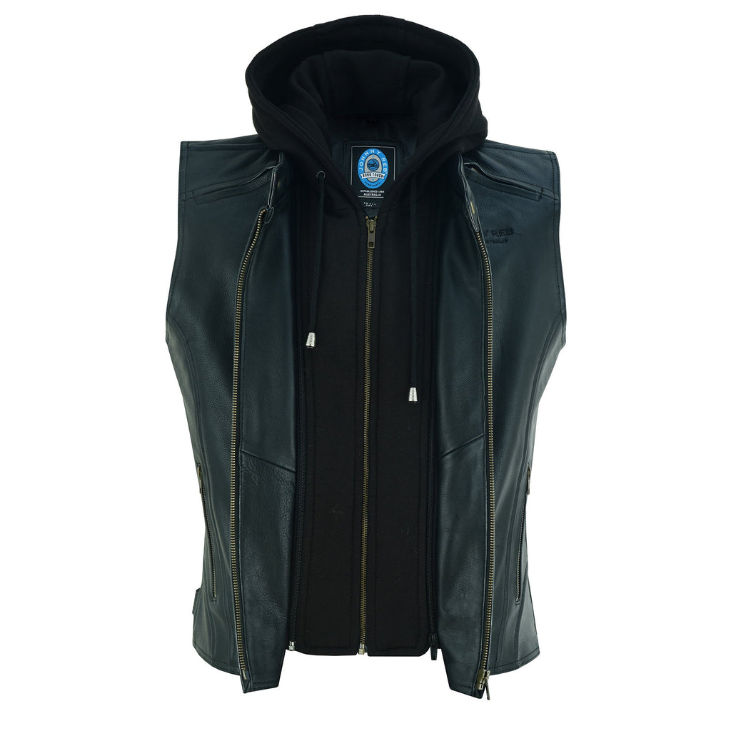 Johnny Reb Men's Hawkesbury Leather Vest
