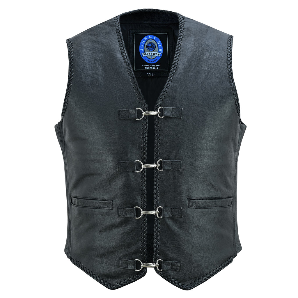 Johnny Reb Men's Murray Leather Vest