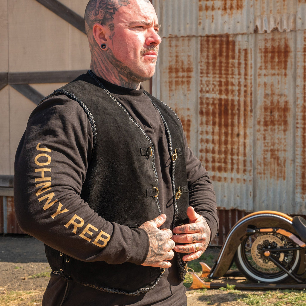 Johnny Reb '1984' Gold Lightning Ridge Vest