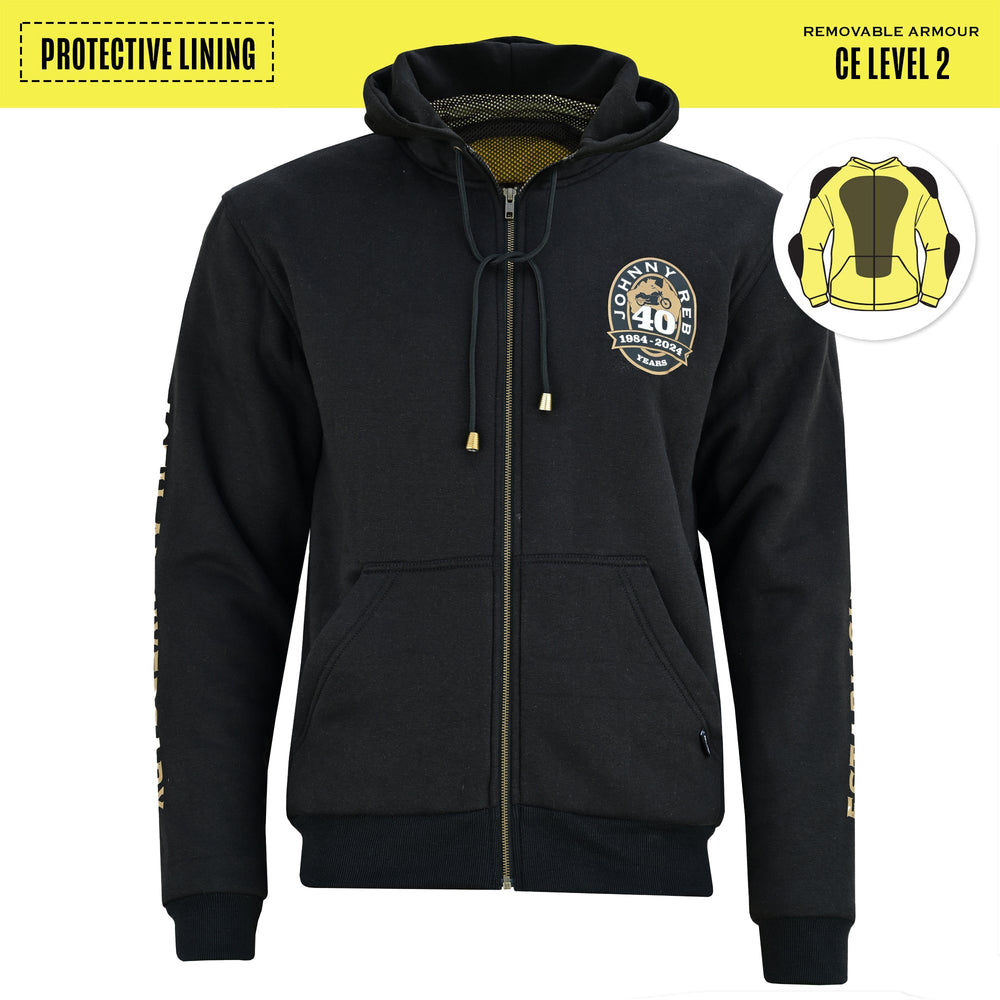 Johnny Reb Men's 40th Anniversary Protective Full Zip Hoodie
